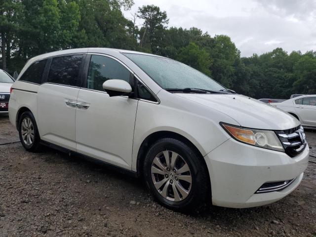 5FNRL5H63EB072534 - 2014 HONDA ODYSSEY EXL WHITE photo 4