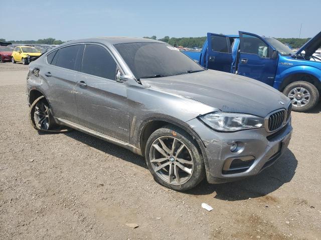 5UXKU2C58F0F95304 - 2015 BMW X6 XDRIVE35I SILVER photo 4