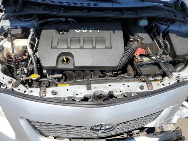 2T1BU4EE8AC243426 - 2010 TOYOTA COROLLA BASE 银色 照片 11