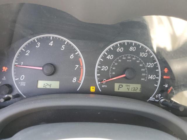 2T1BU4EE8AC243426 - 2010 TOYOTA COROLLA BASE 银色 照片 9