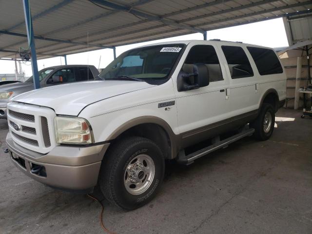 1FMSU45P05EA23049 - 2005 FORD EXCURSION EDDIE BAUER WHITE photo 1