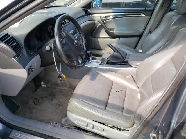 19UUA66225A035524 - 2005 ACURA TL GRAY photo 7