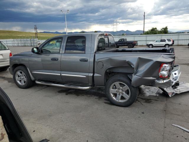 1D7HW58N38S544402 - 2008 DODGE DAKOTA QUAD LARAMIE GRAY photo 2