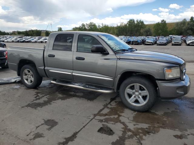 1D7HW58N38S544402 - 2008 DODGE DAKOTA QUAD LARAMIE GRAY photo 4