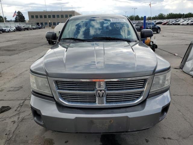 1D7HW58N38S544402 - 2008 DODGE DAKOTA QUAD LARAMIE GRAY photo 5