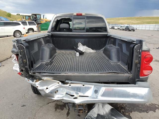 1D7HW58N38S544402 - 2008 DODGE DAKOTA QUAD LARAMIE GRAY photo 6