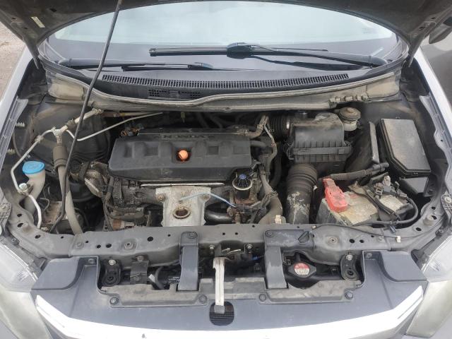 2HGFB2F44CH056860 - 2012 HONDA CIVIC LX GRAY photo 11