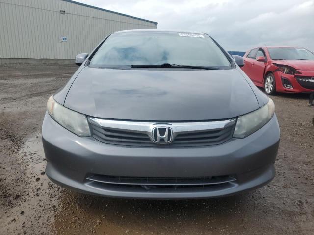 2HGFB2F44CH056860 - 2012 HONDA CIVIC LX GRAY photo 5