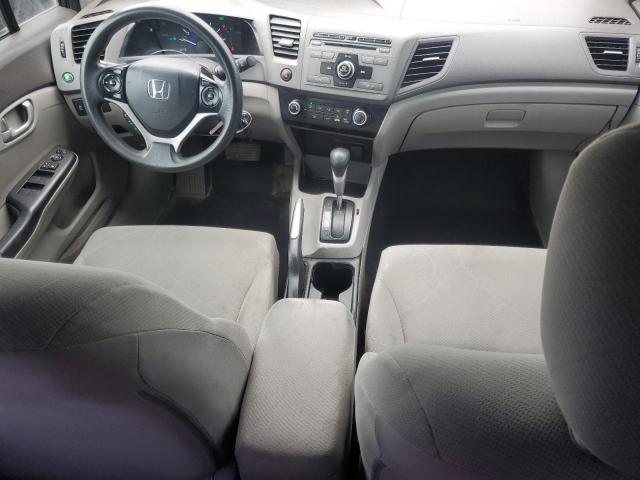 2HGFB2F44CH056860 - 2012 HONDA CIVIC LX GRAY photo 8