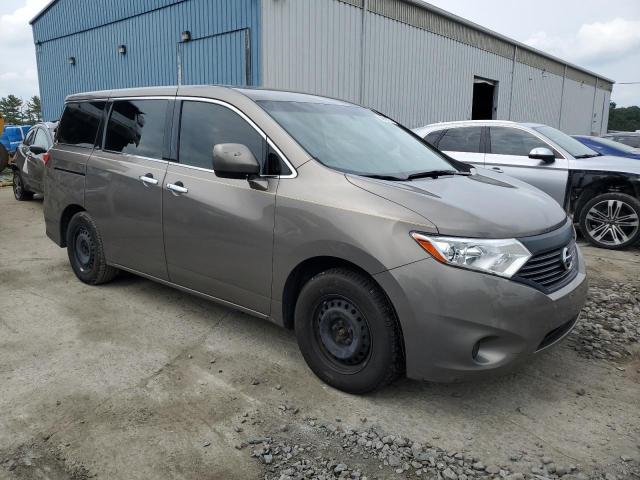 JN8AE2KP0E9106175 - 2014 NISSAN QUEST S GRAY photo 4