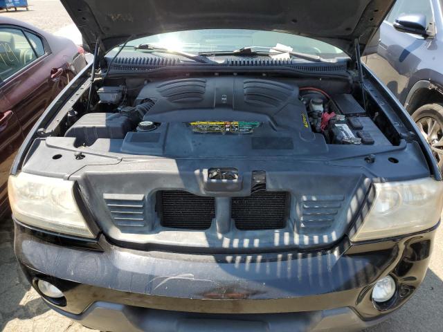 5LMEU68H34ZJ53103 - 2004 LINCOLN AVIATOR შავი ფოტო 12