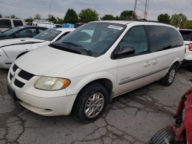 2B4GP44341R292987 - 2001 DODGE CARAVAN ES SPORT WHITE photo 1