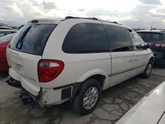 2B4GP44341R292987 - 2001 DODGE CARAVAN ES SPORT WHITE photo 3