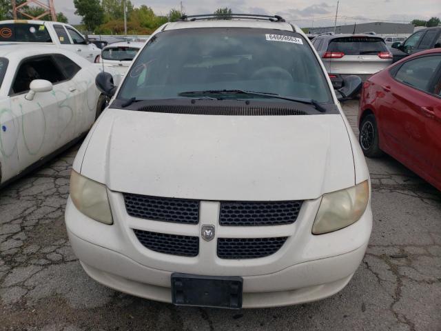 2B4GP44341R292987 - 2001 DODGE CARAVAN ES SPORT WHITE photo 5