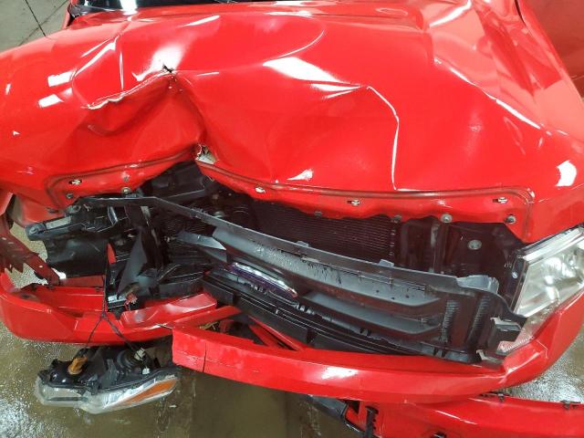 1FTEX1EM1DFA14947 - 2013 FORD F150 SUPER CAB RED photo 11