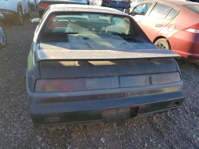 1G2PF3793GP215560 - 1986 PONTIAC FIERO SE BLACK photo 6