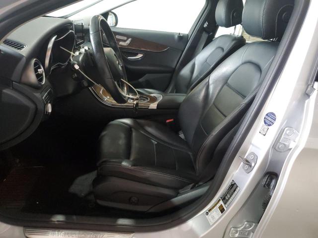 55SWF4KB5HU181784 - 2017 MERCEDES-BENZ C 300 4MATIC SILVER photo 7