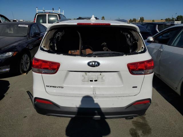 5XYPG4A33GG158458 - 2016 KIA SORENTO LX WHITE photo 6