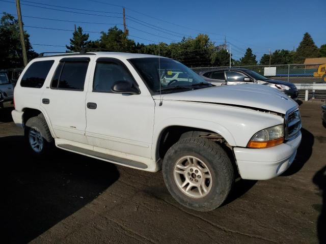 1B4HS58N22F221185 - 2002 DODGE DURANGO SLT PLUS WHITE photo 4