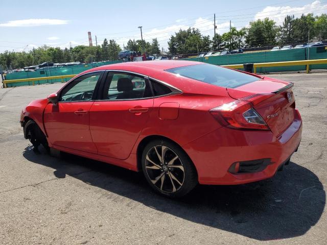 2HGFC2F82LH527078 - 2020 HONDA CIVIC SPORT RED photo 2