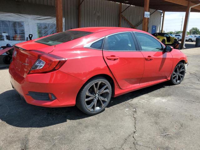 2HGFC2F82LH527078 - 2020 HONDA CIVIC SPORT RED photo 3