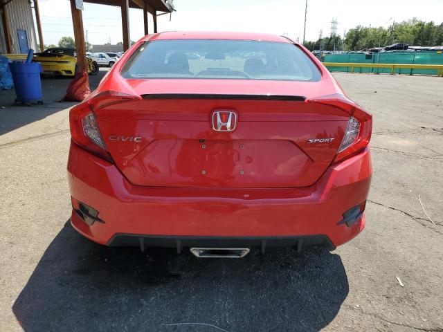 2HGFC2F82LH527078 - 2020 HONDA CIVIC SPORT RED photo 6