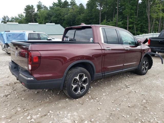 5FPYK3F70HB024970 - 2017 HONDA RIDGELINE RTL MAROON photo 3