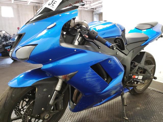 JKAZX4P188A039928 - 2008 KAWASAKI ZX600 P BLUE photo 9