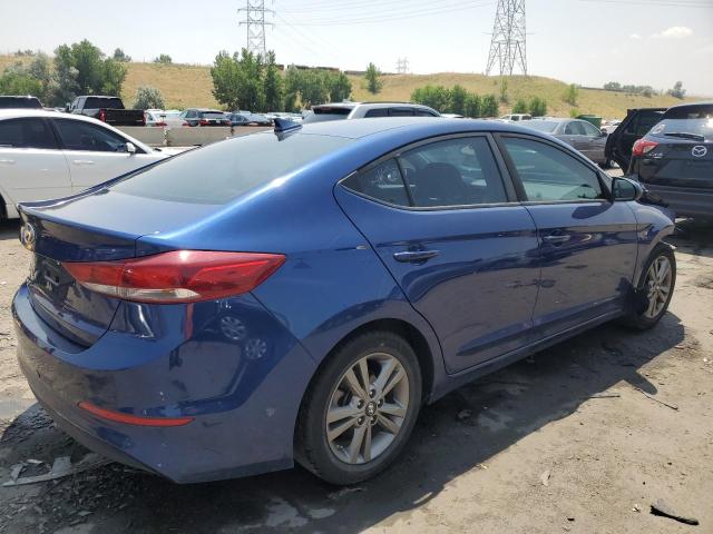 5NPD84LF2JH217958 - 2018 HYUNDAI ELANTRA SEL BLUE photo 3