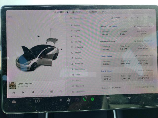 5YJ3E1EB9JF112832 - 2018 TESLA MODEL 3 银色 照片 9