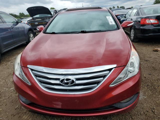 5NPEC4AC4EH831931 - 2014 HYUNDAI SONATA SE RED photo 5