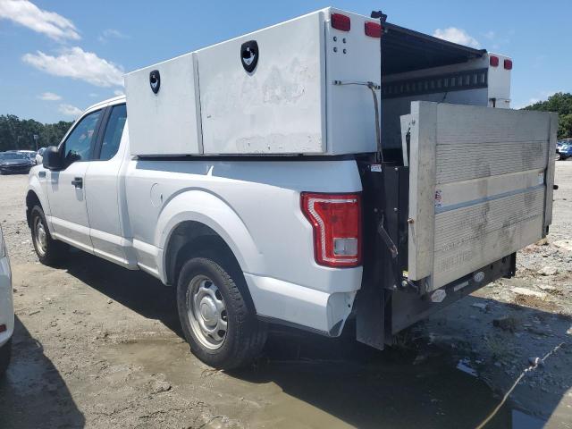 1FTEX1CF3HKE53276 - 2017 FORD F150 SUPER CAB WHITE photo 2