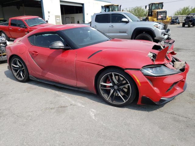 WZ1DB0C03NW046144 - 2022 TOYOTA SUPRA BASE RED photo 4