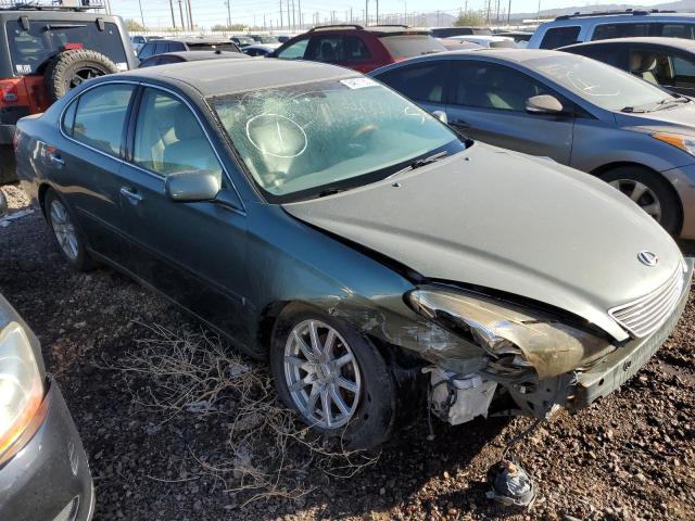 JTHBA30G855095582 - 2005 LEXUS ES 330 GREEN photo 4