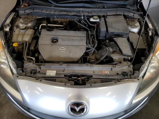 JM1BL1SF8A1321108 - 2010 MAZDA 3 I SILVER photo 11