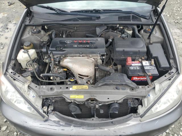 4T1BE32K64U914824 - 2004 TOYOTA CAMRY LE GRAY photo 11