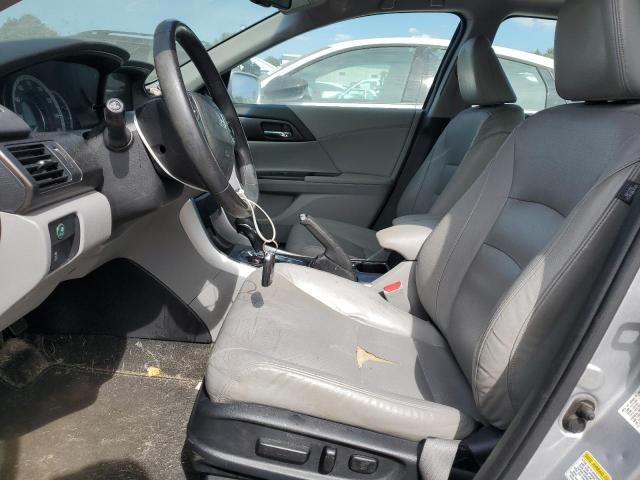 1HGCR2F88DA074943 - 2013 HONDA ACCORD EXL SILVER photo 7