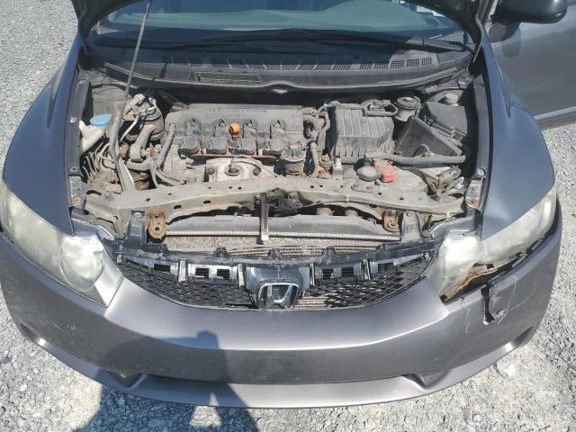 2HGFA1E4XAH044496 - 2010 HONDA CIVIC DX-G GRAY photo 11