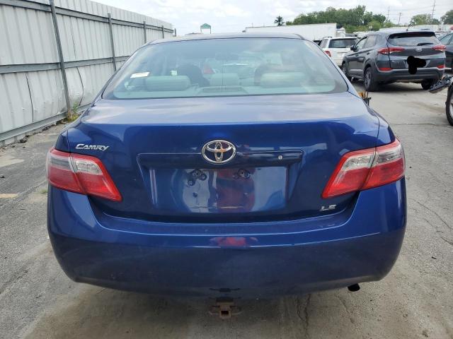 4T1BE46K77U031349 - 2007 TOYOTA CAMRY CE BLUE photo 6