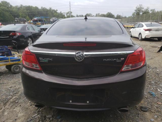 W04GY5GV2B1064148 - 2011 BUICK REGAL CXL BROWN photo 6