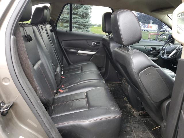 2FMDK4JCXDBB18245 - 2013 FORD EDGE SEL GRAY photo 11