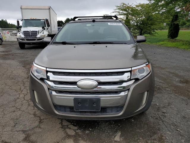 2FMDK4JCXDBB18245 - 2013 FORD EDGE SEL GRAY photo 5