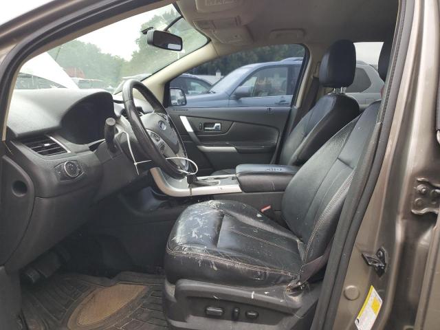 2FMDK4JCXDBB18245 - 2013 FORD EDGE SEL GRAY photo 7