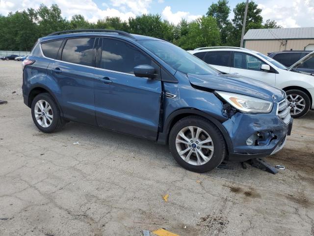 1FMCU0HD1JUA96073 - 2018 FORD ESCAPE SEL BLUE photo 4