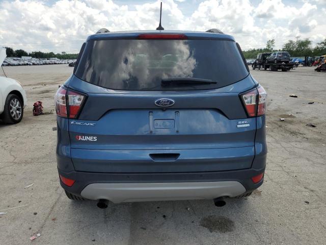 1FMCU0HD1JUA96073 - 2018 FORD ESCAPE SEL BLUE photo 6