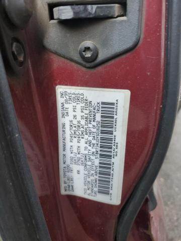 5TBRT3410YS016252 - 2000 TOYOTA TUNDRA ACCESS CAB 勃艮第红 照片 12