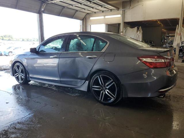 1HGCR2F59GA095648 - 2016 HONDA ACCORD SPORT GRAY photo 2
