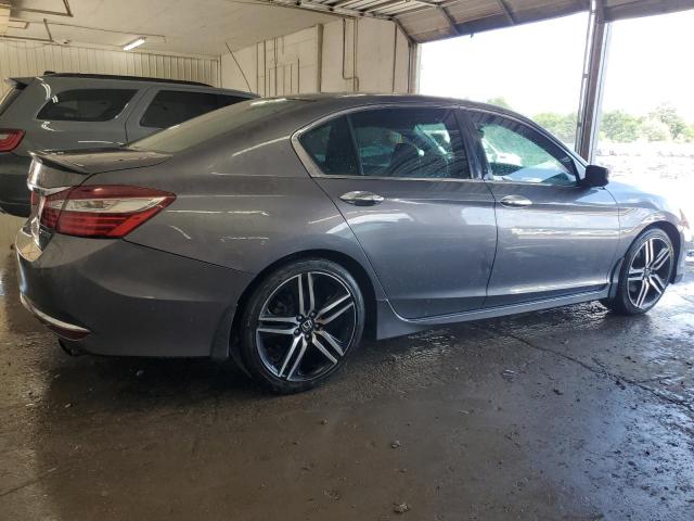 1HGCR2F59GA095648 - 2016 HONDA ACCORD SPORT GRAY photo 3