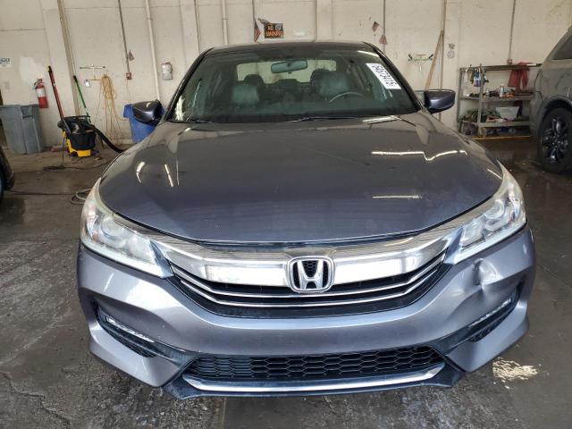 1HGCR2F59GA095648 - 2016 HONDA ACCORD SPORT GRAY photo 5
