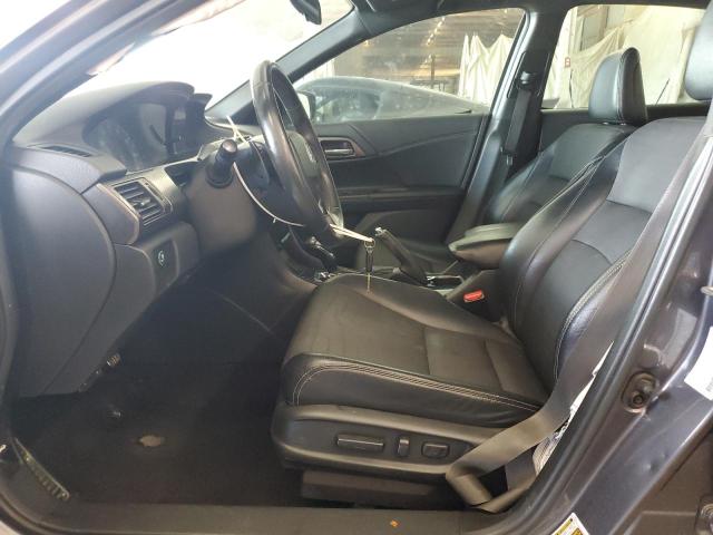 1HGCR2F59GA095648 - 2016 HONDA ACCORD SPORT GRAY photo 7